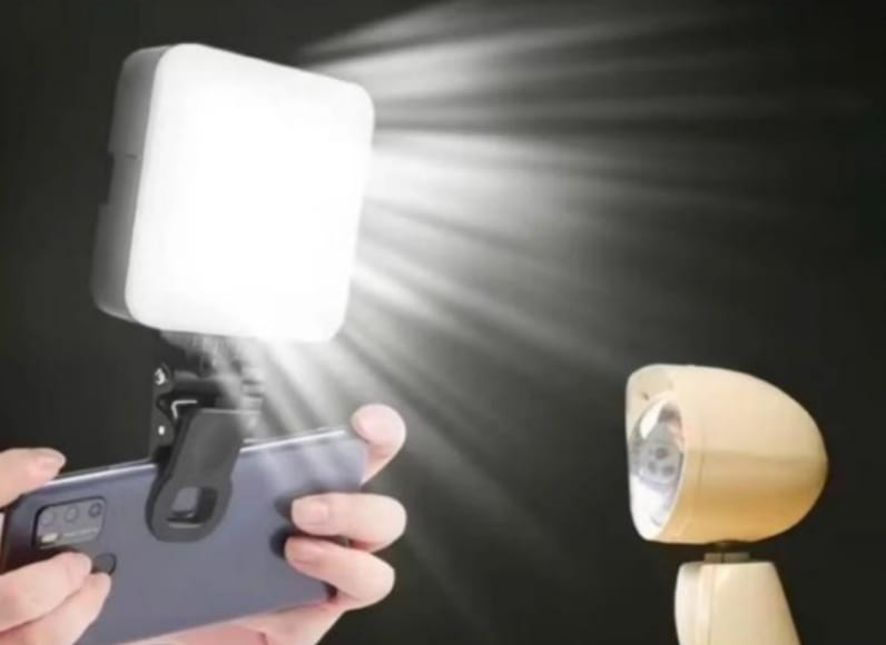 Luz LED Profesional Clip-On 4 Tonos