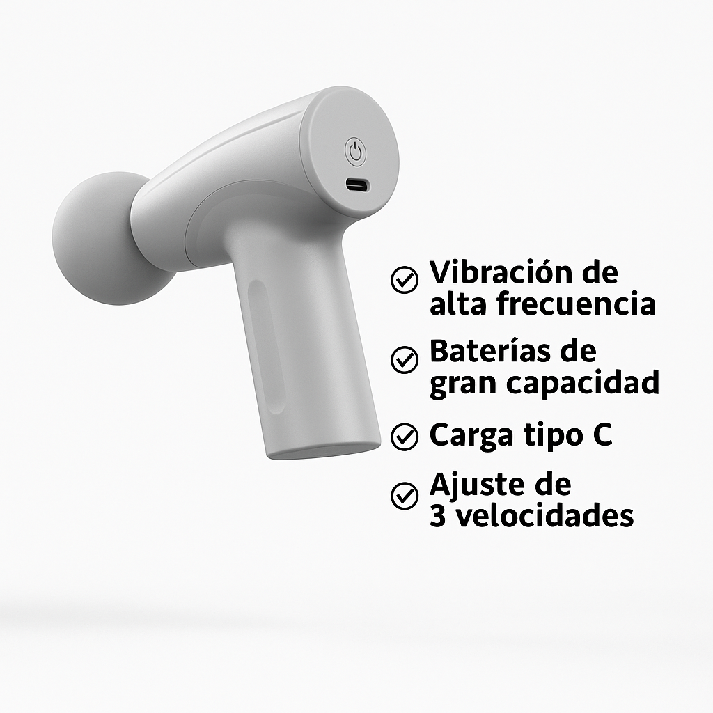 Mini Pistola de Masaje Portátil