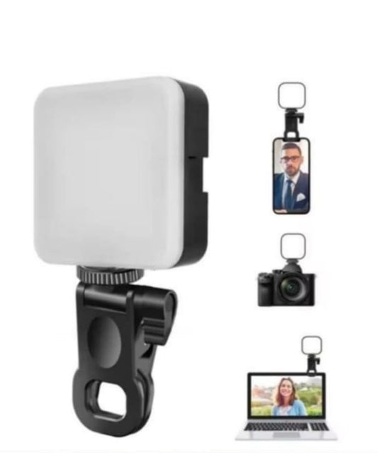 Luz LED Profesional Clip-On 4 Tonos