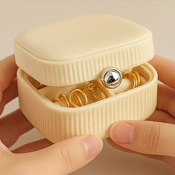 Caja Joyero Compacta con Espejo