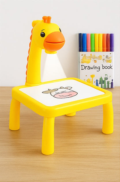 Mesa con Proyector para Dibujo Infantil
