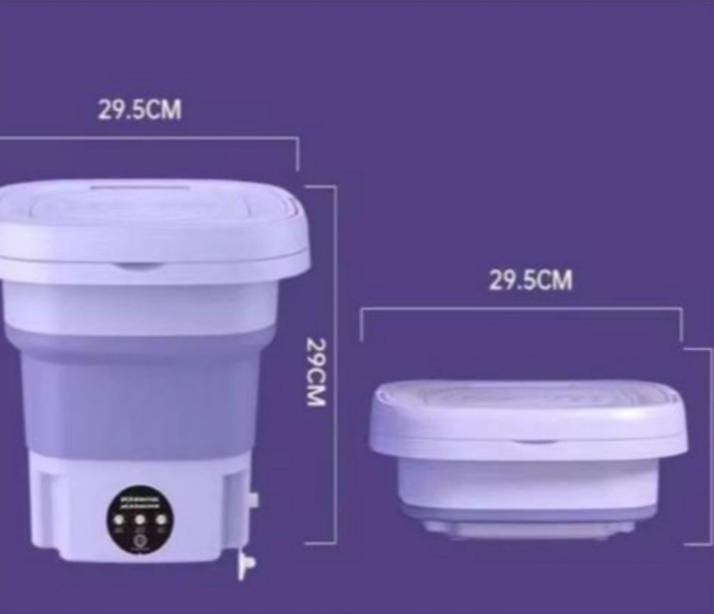 Mini Lavadora Portátil Plegable
