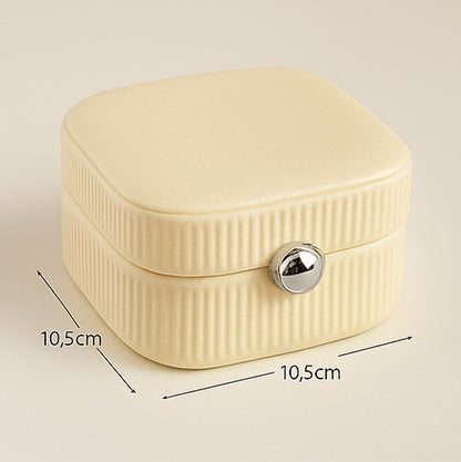 Caja Joyero Compacta con Espejo